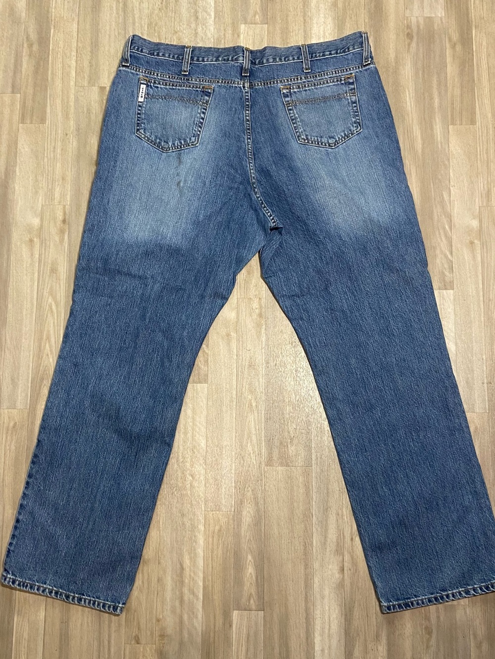 Cinch White Label Jeans Men 42x34 Blue Denim Relaxed Straight Leg Mb92834003